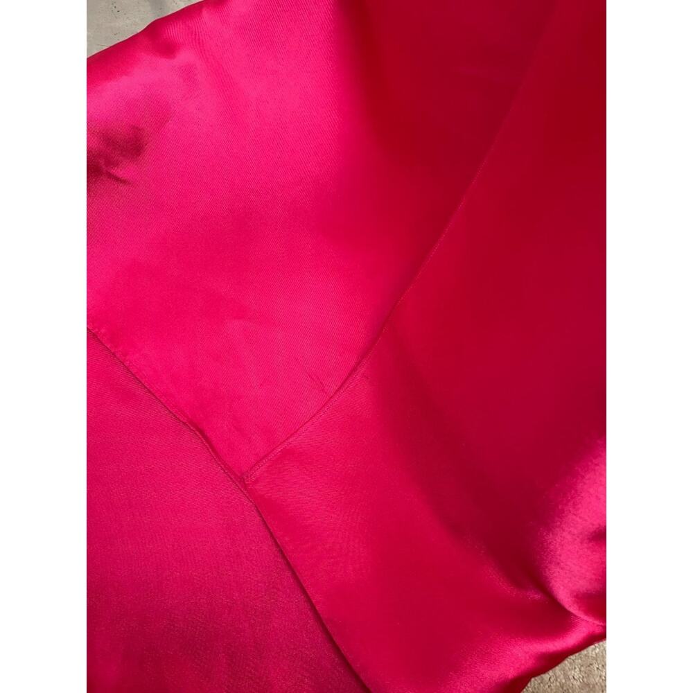 SOLACE LONDON Meyer Strapless Pleated Draped Pink Mini Dress Size 0 - Picture 7 of 10